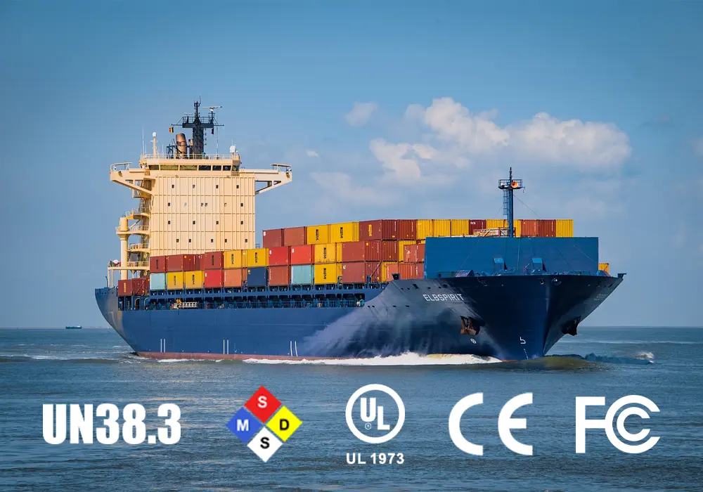 UN38.3/MSDS/UL/CE/FCC