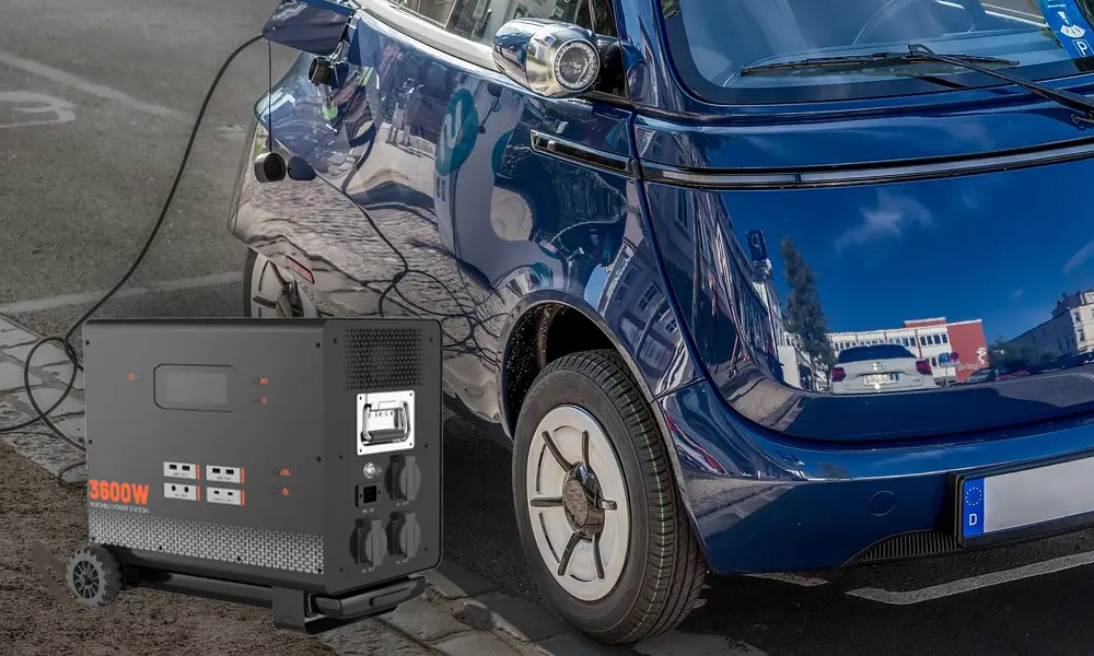 Charging the EV without a charging post