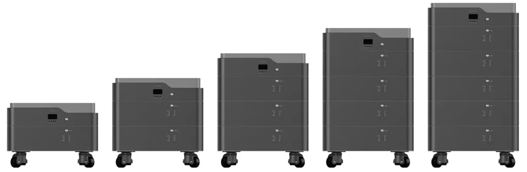 Single layer 5kW stackable modular solar Battery