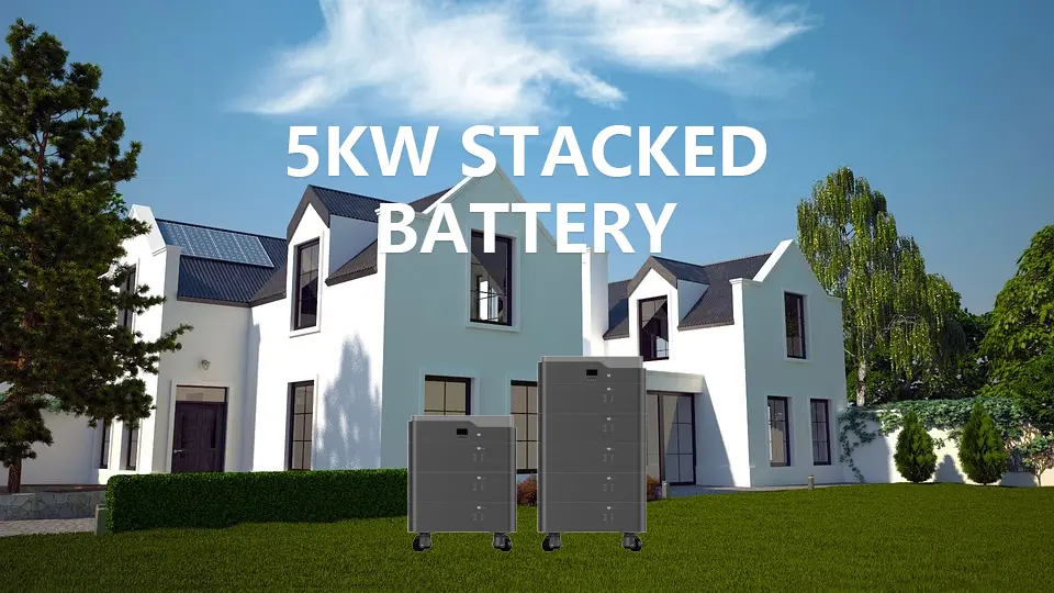 5kW Stacked Battery