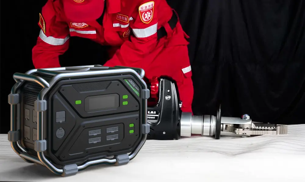 Electric hydraulic clamp power supply