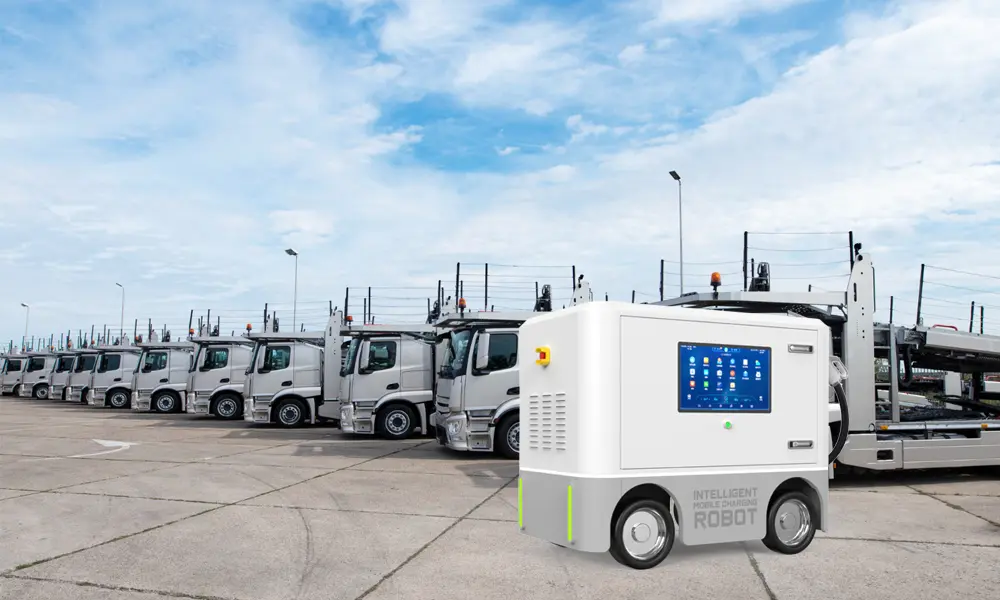 トラック用30kWモバイルEV充電