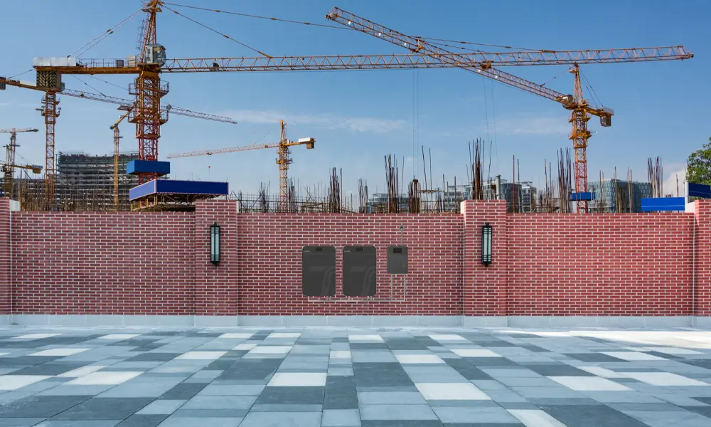 建設現場用インバーター+バッテリー
