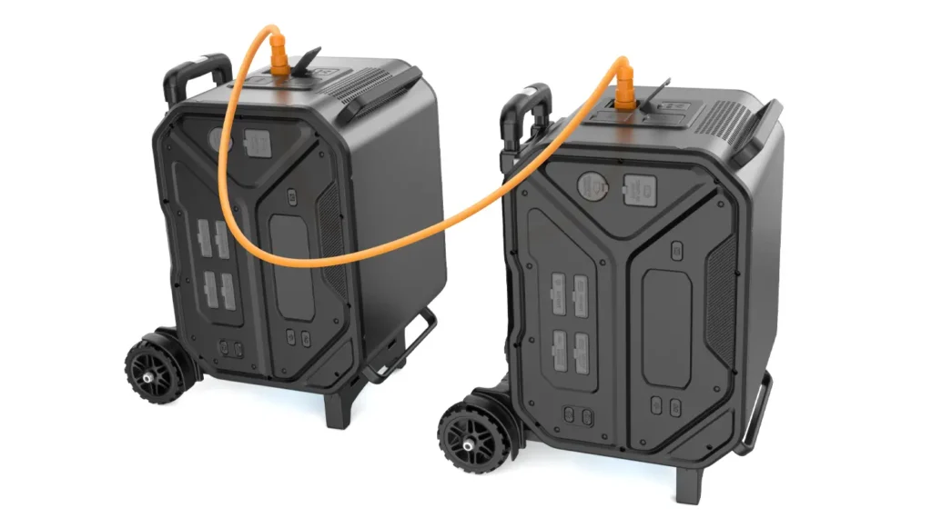 Mendukung koneksi paralel stasiun daya portabel 2400W