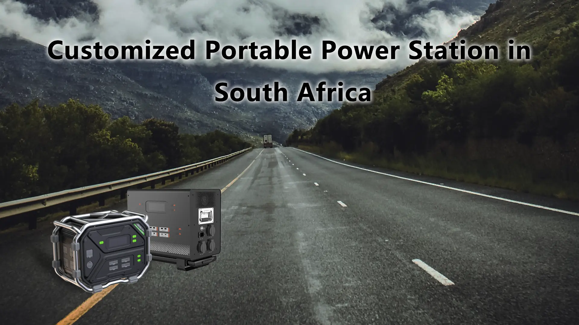 Nhà máy điện di động tùy chỉnh ở Nam Phi