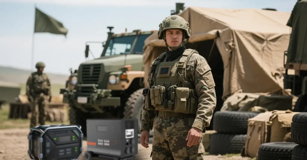 Usambazaji wa nguvu wa vifaa vya 2400W & 3600W kwenye uwanja wa vita