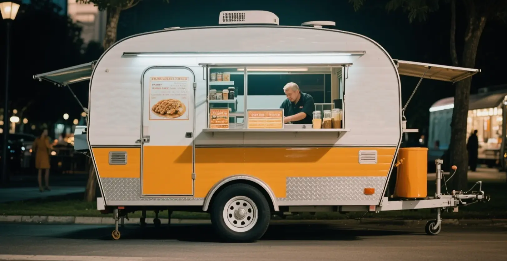 Rafmagnsgjafi fyrir veitingabíla