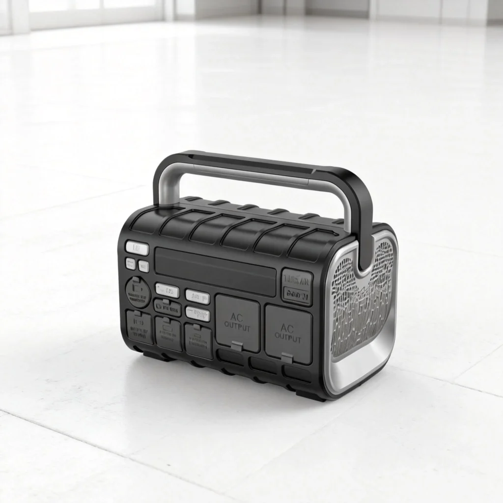 600W draagbare kragstasie