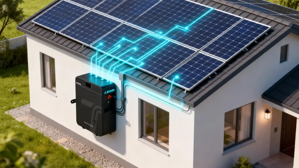 太陽能光電+電池儲能係統