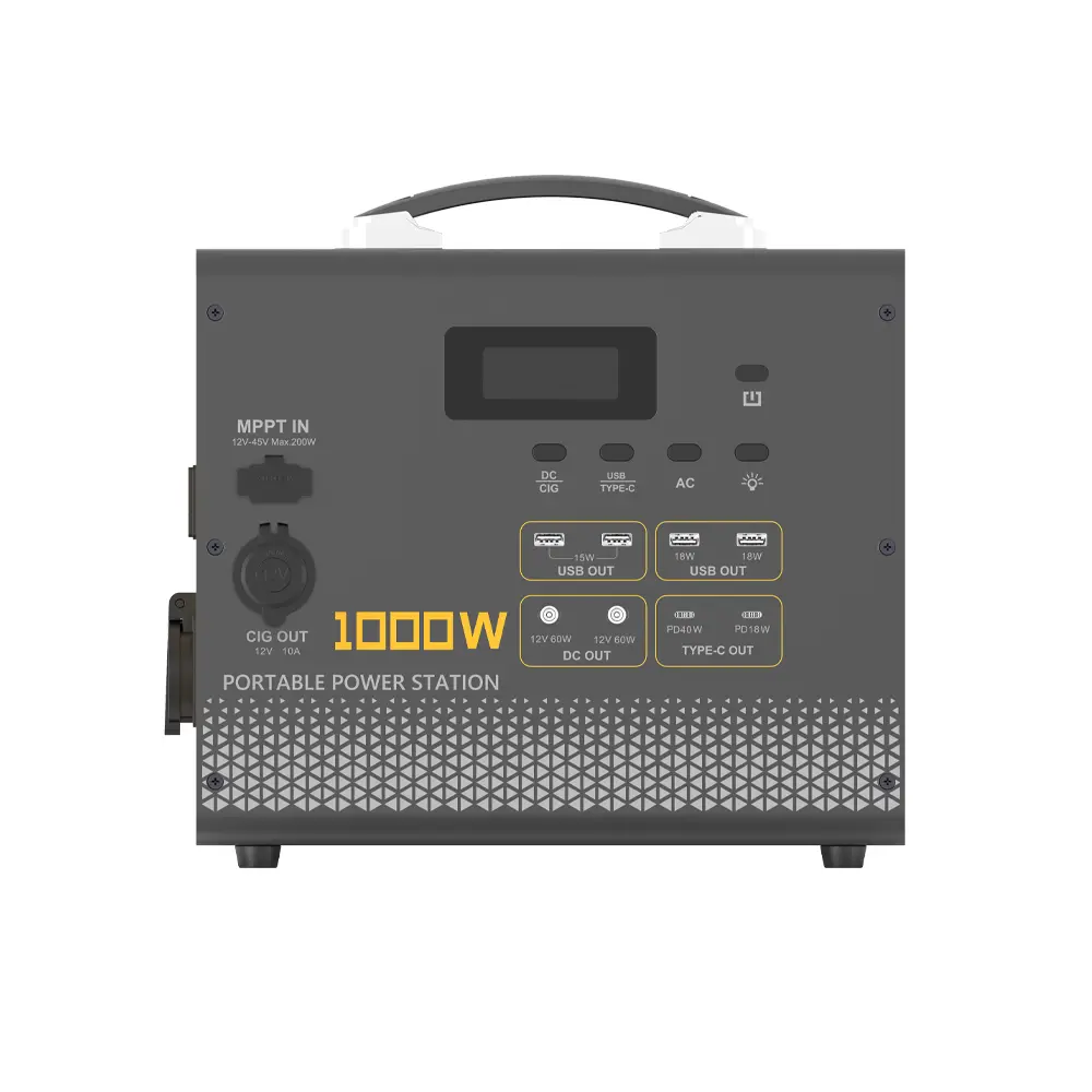 Sheet Metal 1000W Portable Power Station - EPS1