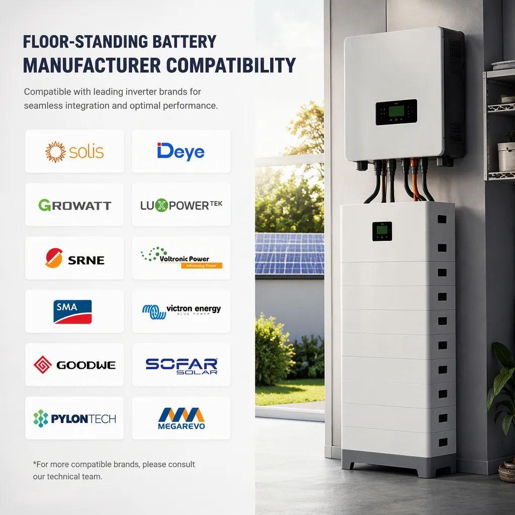 Floor-Standing Battery Manufacturer Compatibility