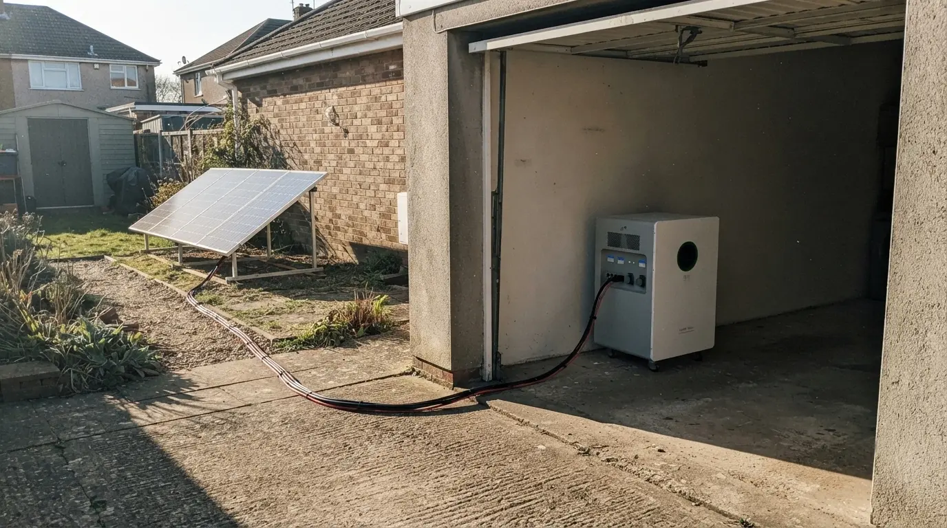 Residential Solar Energy Storage System