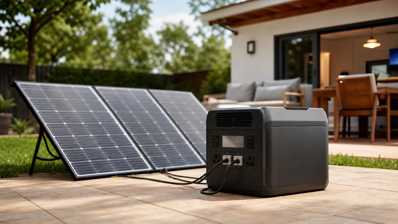 UPS Solar Generator Power Quality